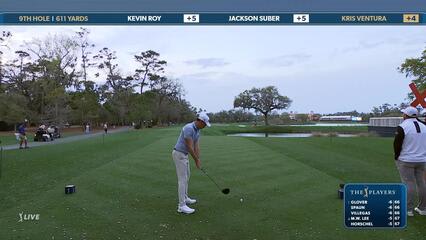 Kristoffer Ventura | Round 1 | 9th hole | Shot 1 | 2025 THE PLAYERS