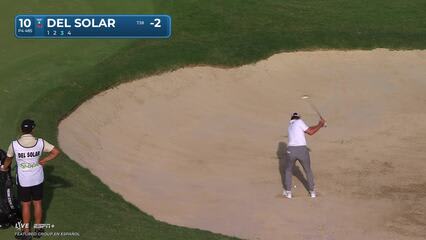 Cristobal Del Solar | Round 1 | 10th hole | Shot 3 | 2025 Mexico Open