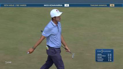 Takumi Kanaya | Round 3 | 13th hole | Shot 3 | 2026 THE PLAYERS