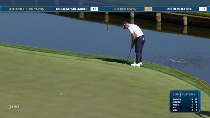 Justin Lower | Round 1 | 4th hole | Shot 6 | 2025 THE PLAYERS