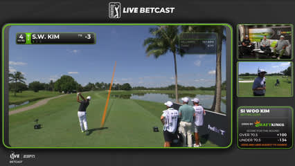 Si Woo Kim | Round 2 | 4th hole | Shot 1 | 2026 Cadillac