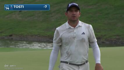 Alejandro Tosti | Round 2 | 5th hole | Shot 3 | 2025 Mexico Open