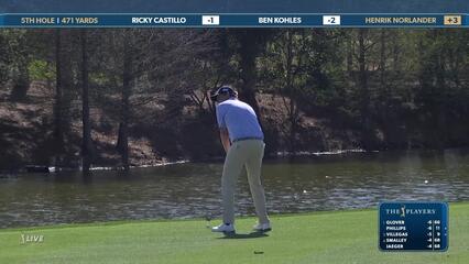 Henrik Norlander | Round 1 | 5th hole | Shot 2 | 2025 THE PLAYERS