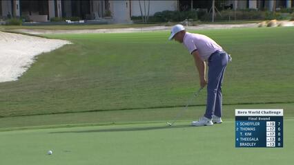 Justin Thomas | Round 4 | 7th hole | Shot 4 | 2024 Hero World Challenge