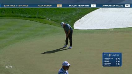 Alex Noren | Round 2 | 10th hole | Shot 5 | 2026 THE PLAYERS