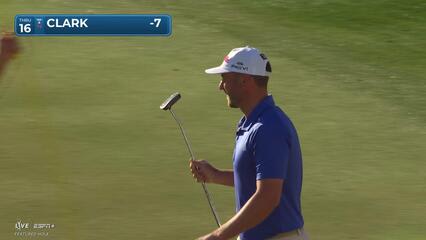 Wyndham Clark | Round 1 | 16th hole | Shot 3 | 2025 WM Phoenix Open