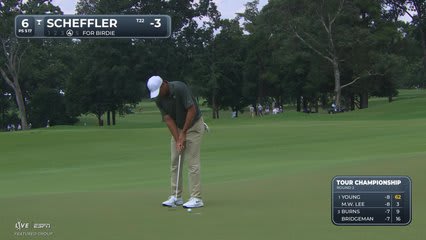 Scottie Scheffler | Round 2 | 6th hole | Shot 4 | 2026 TOUR Championship