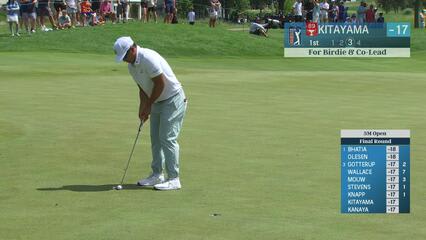 Kurt Kitayama | Round 4 | 1st hole | Shot 3 | 2025 3M Open