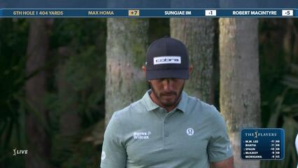Max Homa | Round 2 | 6th hole | Shot 4 | 2025 THE PLAYERS