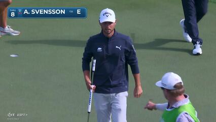 Adam Svensson | Round 1 | 8th hole | Shot 2 | 2025 Valspar