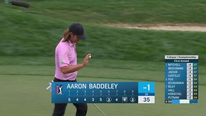 Aaron Baddeley | Round 1 | 9th hole | Shot 3 | 2025 Valspar