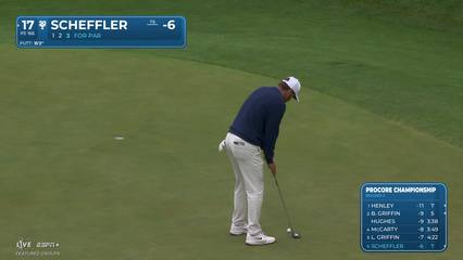 Scottie Scheffler | Round 2 | 17th hole | Shot 3 | 2025 Procore