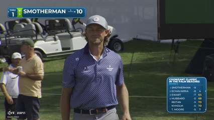 Austin Smotherman | Round 2 | 10th hole | Shot 4 | 2026 Cognizant Classic