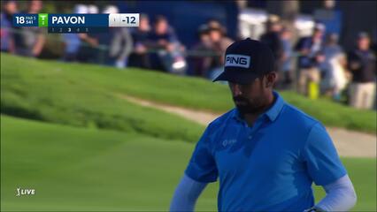 Matthieu Pavon | 2024 Farmers | Round 4 | 18th hole | Shot 3