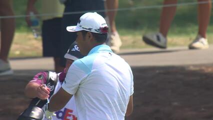 Hideki Matsuyama | 2024 FedEx St. Jude | Round 1 | 9th hole | Shot 2