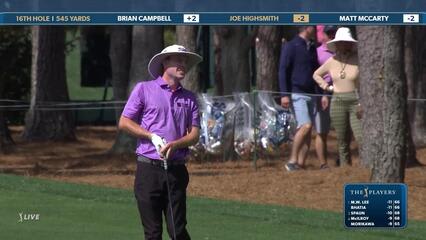 Joe Highsmith | Round 2 | 16th hole | Shot 2 | 2025 THE PLAYERS