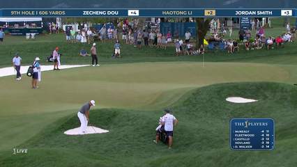 Haotong Li | Round 1 | 9th hole | Shot 3 | 2026 THE PLAYERS