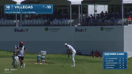 Camilo Villegas | Round 2 | 18th hole | Shot 2 | 2025 John Deere