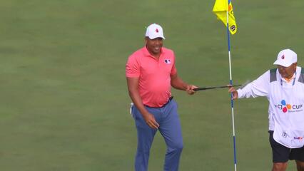 Jhonattan Vegas | Round 2 | 4th hole | Shot 3 | 2025 THE CJ CUP