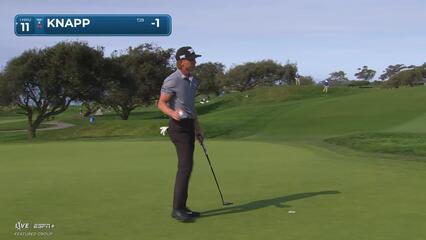 Jake Knapp | Round 3 | 2nd hole | Shot 4 | 2025 Farmers