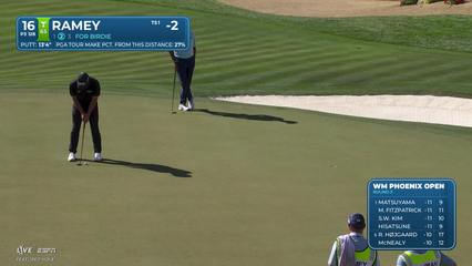 Chad Ramey | Round 3 | 16th hole | Shot 3 | 2026 WM Phoenix Open