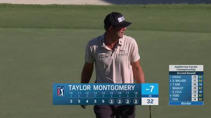 Taylor Montgomery | Round 2 | 18th hole | Shot 3 | 2025 Sanderson Farms