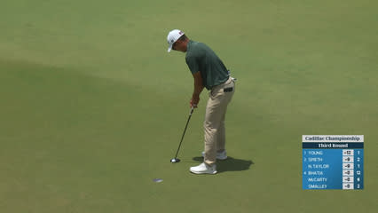 Michael Kim | Round 3 | 18th hole | Shot 4 | 2026 Cadillac
