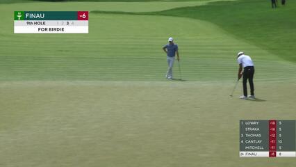 Tony Finau | Round 4 | 9th hole | Shot 3 | 2025 Truist Championship
