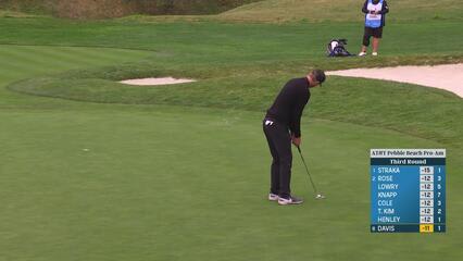 Cam Davis | Round 3 | 2nd hole | Shot 6 | 2025 AT&T Pebble Beach