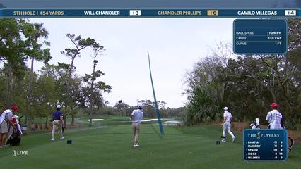 Chandler Phillips | Round 4 | 5th hole | Shot 1 | 2025 THE PLAYERS