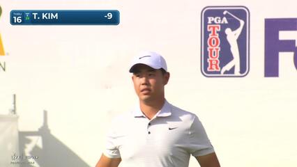 Tom Kim | Round 3 | 16th hole | Shot 3 | 2025 WM Phoenix Open