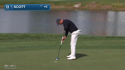 Adam Scott | Round 4 | 13th hole | Shot 4 | 2025 Valspar