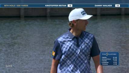 Kristoffer Reitan | Round 3 | 16th hole | Shot 4 | 2026 THE PLAYERS