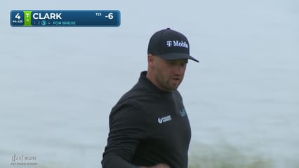 Wyndham Clark | Round 3 | 4th hole | Shot 3 | 2026 Genesis Scottish Open