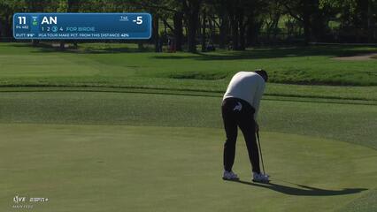 Byeong Hun An | Round 2 | 11th hole | Shot 3 | 2025 THE CJ CUP