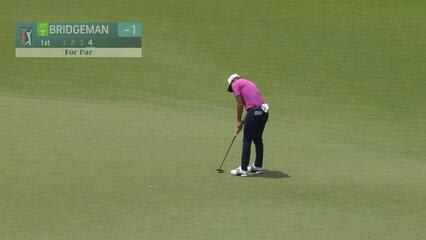 Jacob Bridgeman | Round 4 | 1st hole | Shot 4 | 2025 the Memorial