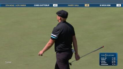 Harry Hall | Round 2 | 5th hole | Shot 5 | 2025 THE PLAYERS