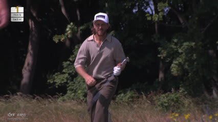 Tommy Fleetwood | Round 2 | 1st hole | Shot 4 | 2026 Genesis Scottish Open