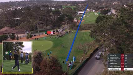 Ryo Hisatsune | Round 3 | 15th hole | Shot 1 | 2026 AT&T Pebble Beach