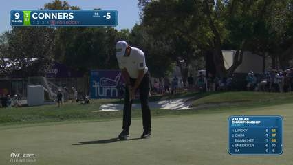 Corey Conners | Round 2 | 9th hole | Shot 5 | 2026 Valspar