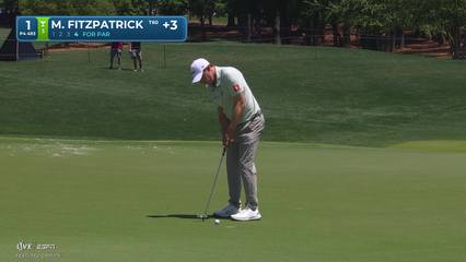 Matt Fitzpatrick | Round 2 | 1st hole | Shot 4 | 2026 Truist Championship
