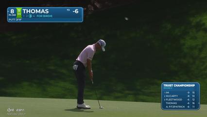Justin Thomas | Round 2 | 8th hole | Shot 3 | 2026 Truist Championship