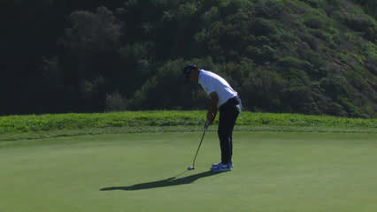 Si Woo Kim | Round 4 | 3rd hole | Shot 3 | 2026 Farmers