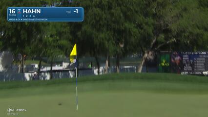 James Hahn | Round 2 | 16th hole | Shot 3 | 2025 THE CJ CUP