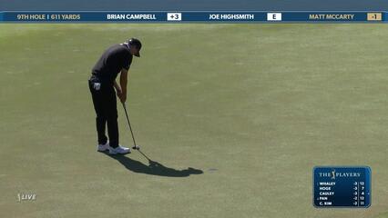 Matt McCarty | Round 1 | 9th hole | Shot 5 | 2025 THE PLAYERS
