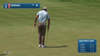 Max Homa | Round 2 | 9th hole | Shot 5 | 2026 John Deere