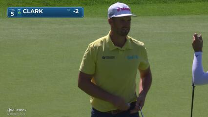Wyndham Clark | Round 1 | 5th hole | Shot 3 | 2025 Travelers