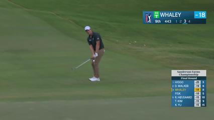 Vince Whaley | Round 4 | 9th hole | Shot 3 | 2025 Sanderson Farms