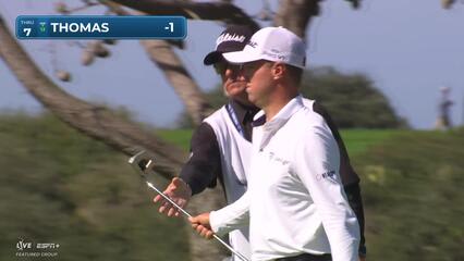 Justin Thomas | Round 3 | 7th hole | Shot 4 | 2025 Genesis