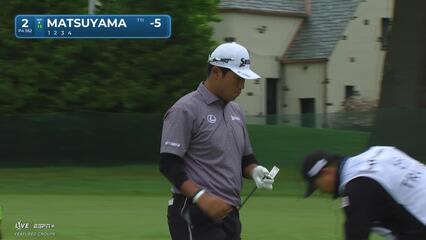 Hideki Matsuyama | Round 2 | 2nd hole | Shot 2 | 2025 Truist Championship